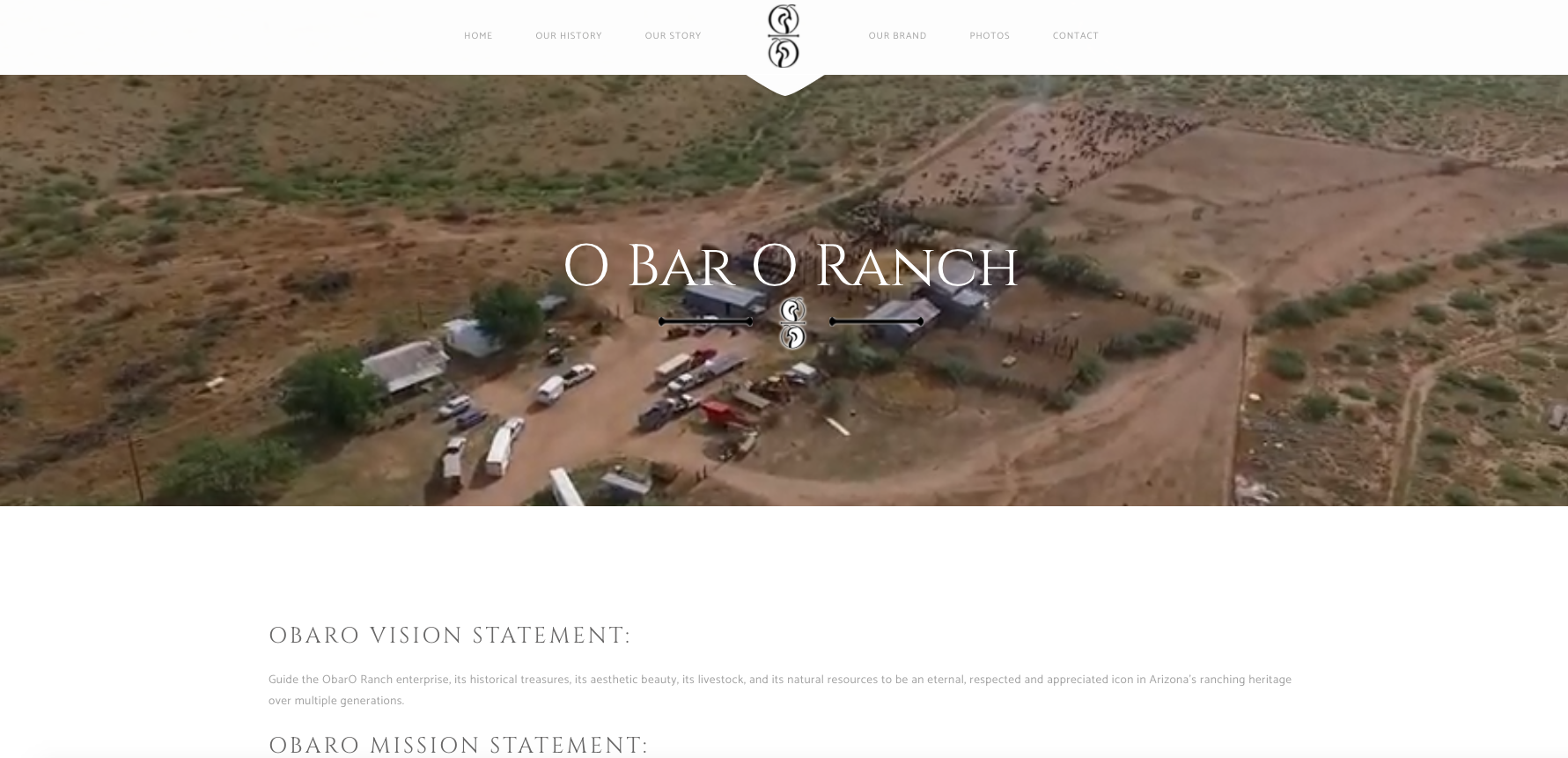 OBarO Ranch Website
