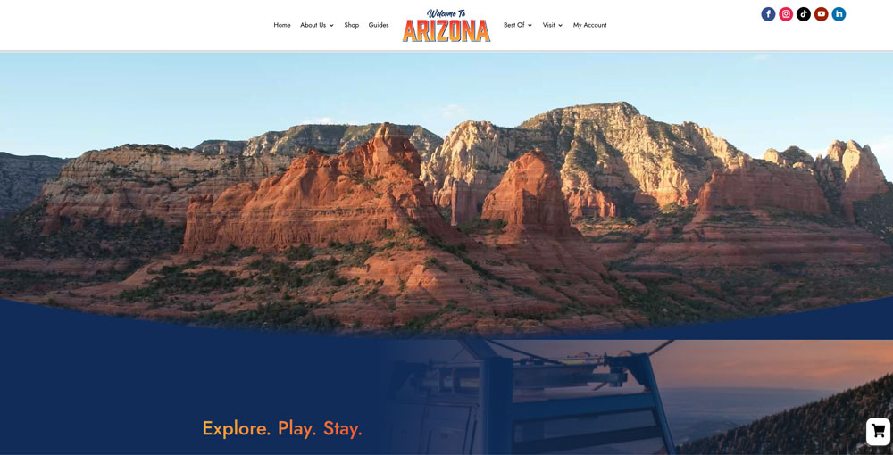 Welcome to Arizona website design